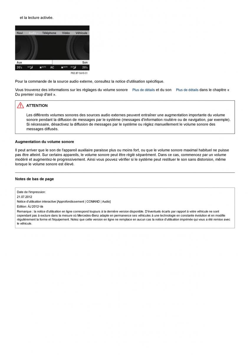 Mercedes Benz S class W221 manuel du proprietaire / page 248