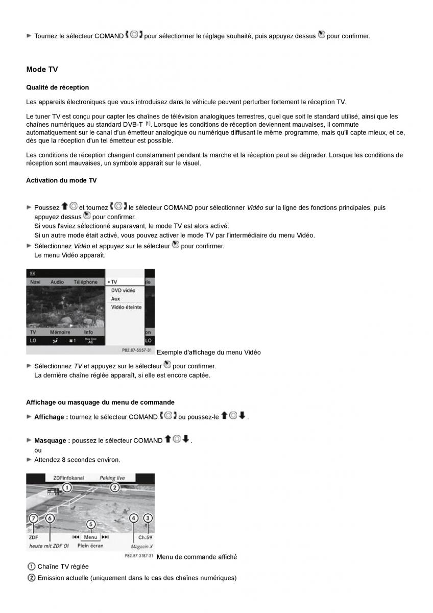 Mercedes Benz S class W221 manuel du proprietaire / page 250