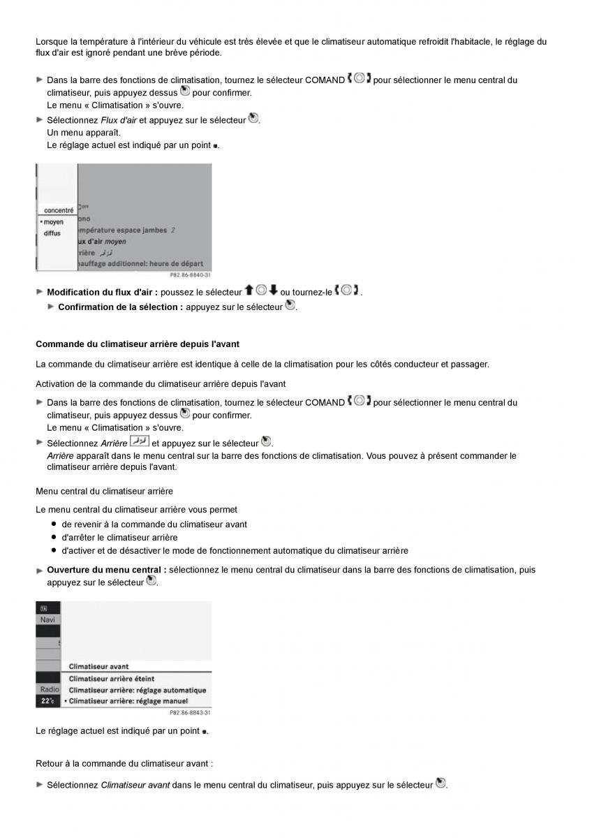 Mercedes Benz S class W221 manuel du proprietaire / page 296