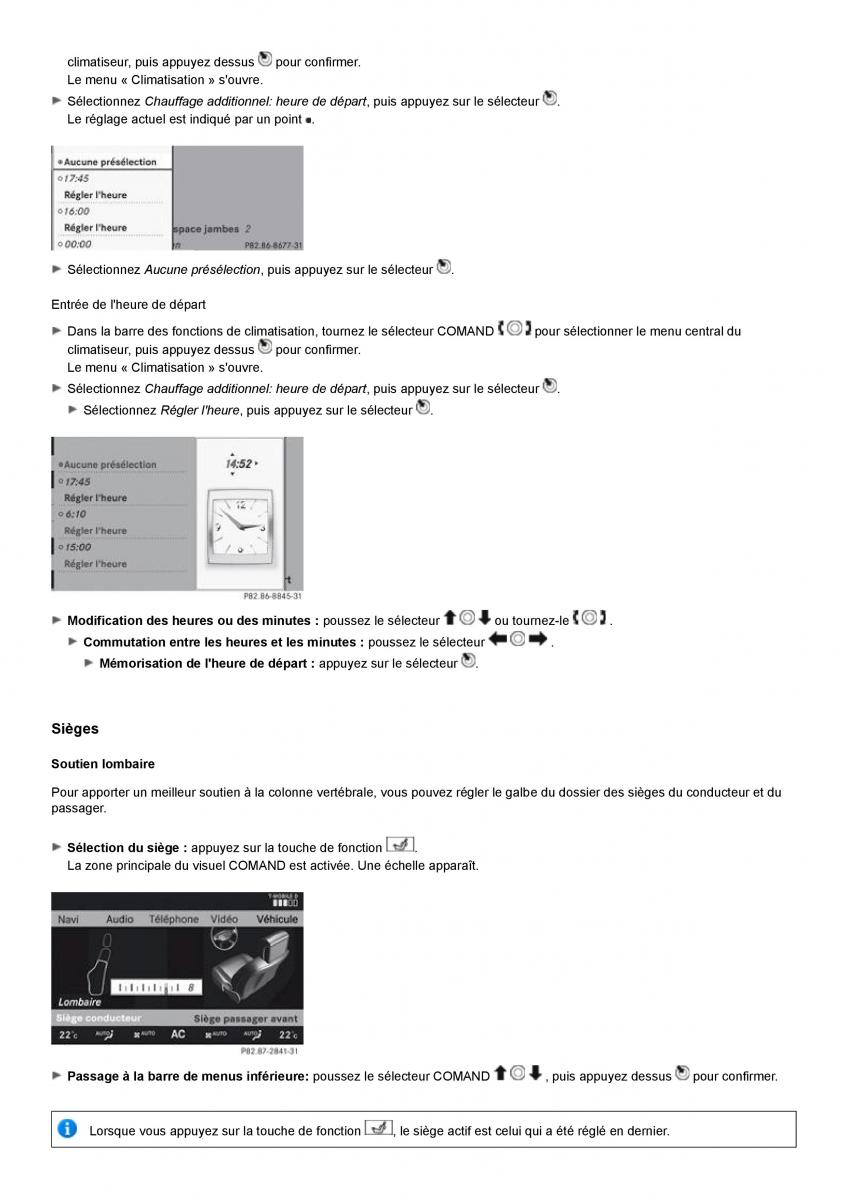 Mercedes Benz S class W221 manuel du proprietaire / page 298