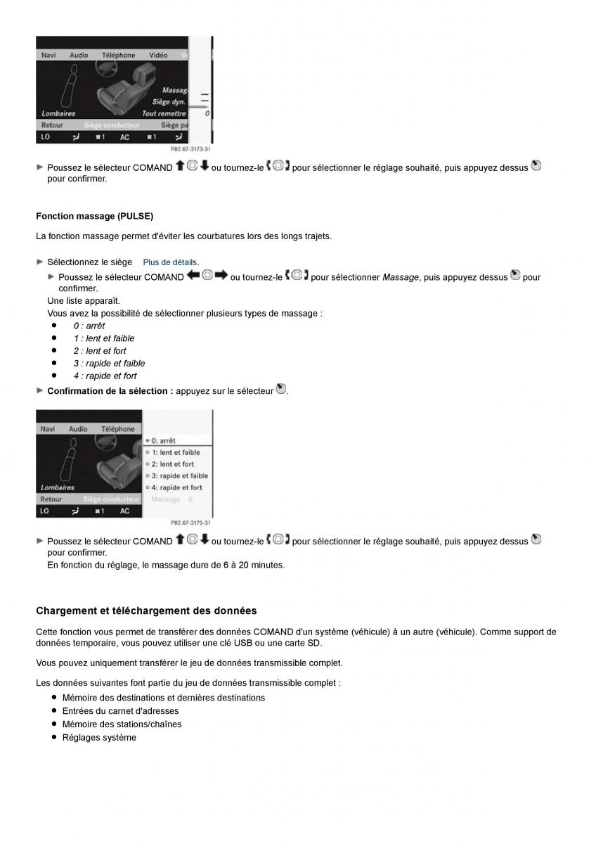 Mercedes Benz S class W221 manuel du proprietaire / page 302