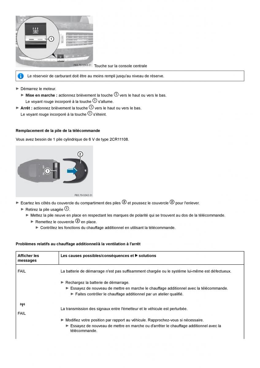 Mercedes Benz S class W221 manuel du proprietaire / page 332