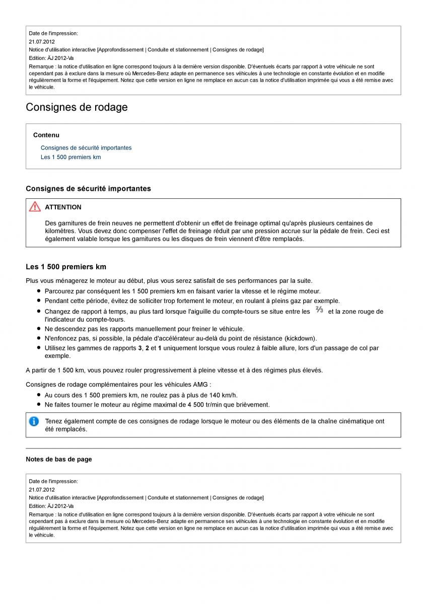 Mercedes Benz S class W221 manuel du proprietaire / page 337