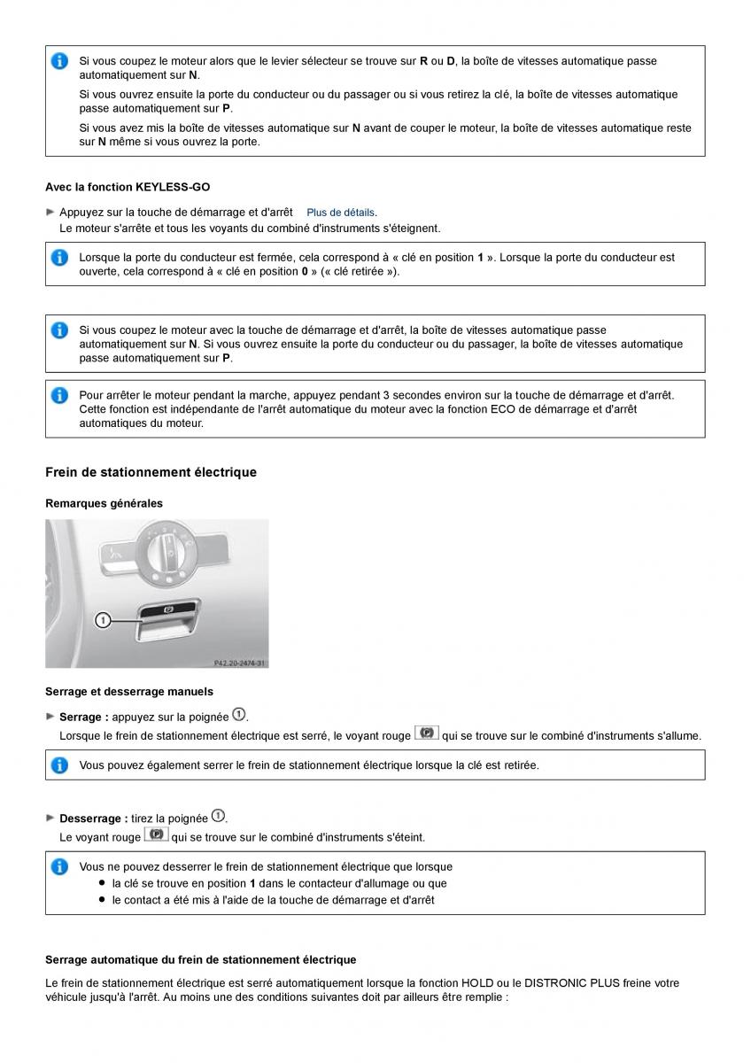 Mercedes Benz S class W221 manuel du proprietaire / page 358