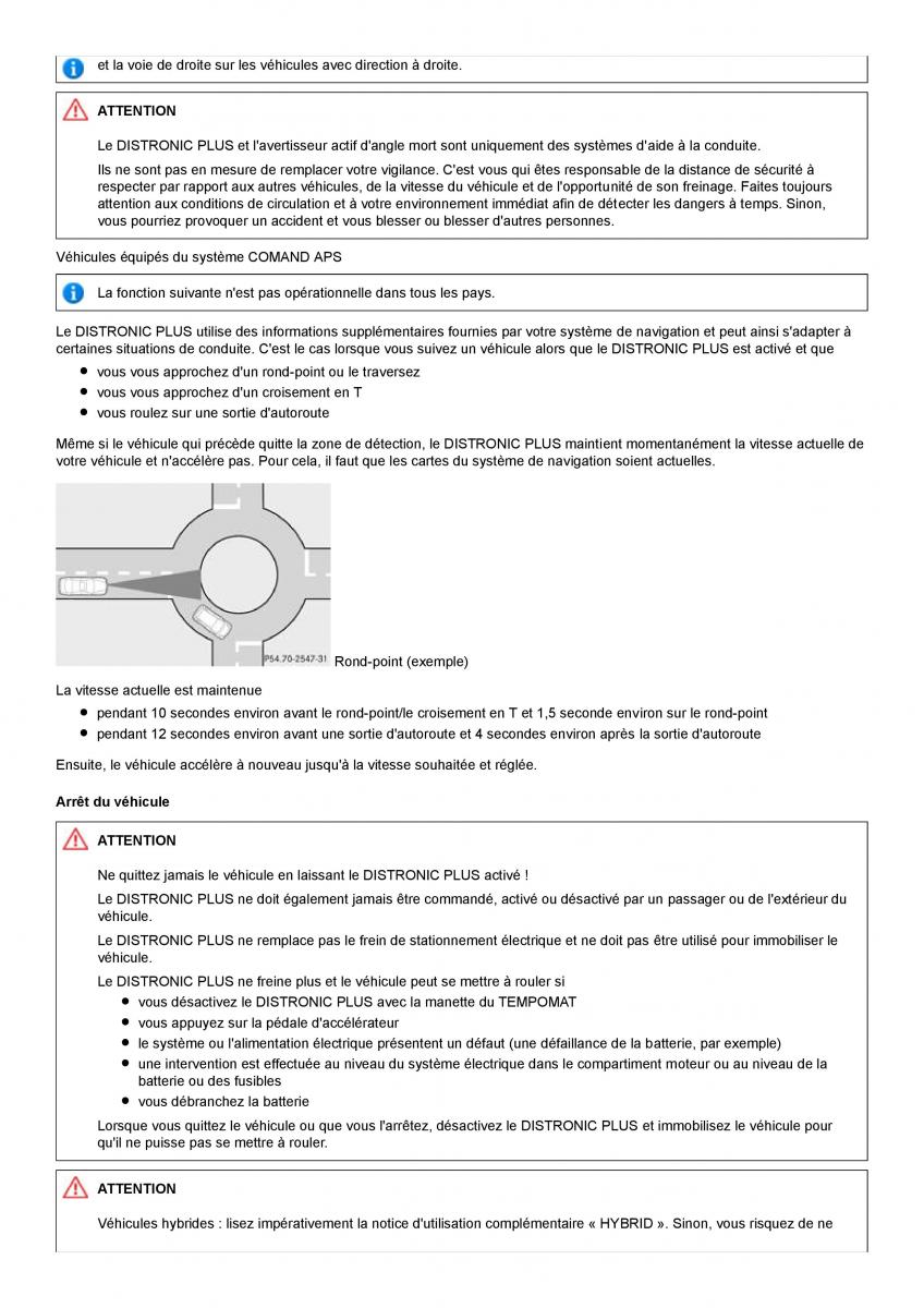 Mercedes Benz S class W221 manuel du proprietaire / page 374