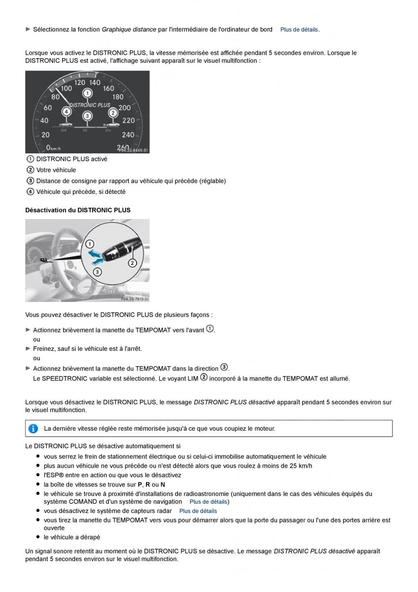 Mercedes Benz S class W221 manuel du proprietaire / page 377