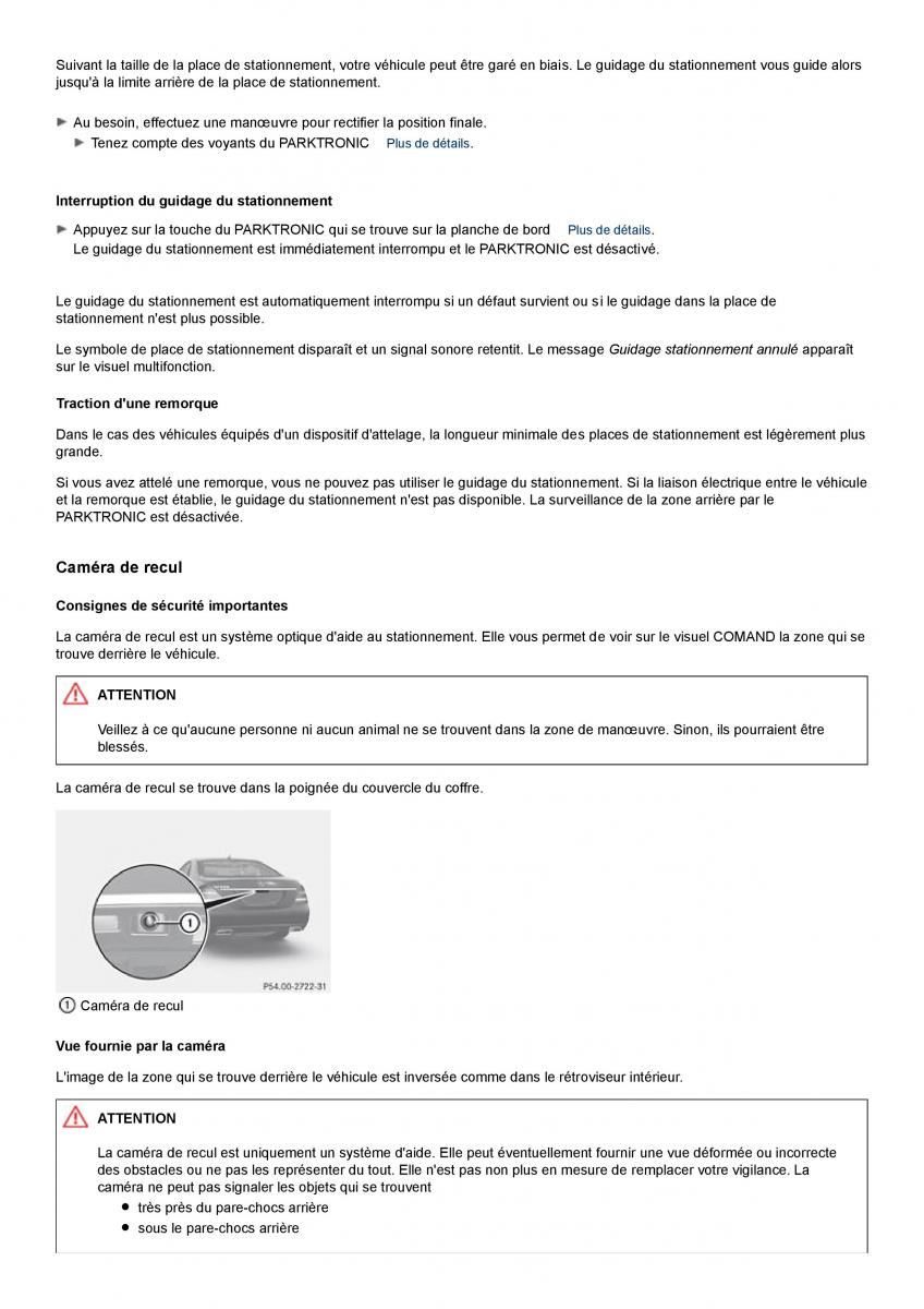 Mercedes Benz S class W221 manuel du proprietaire / page 391