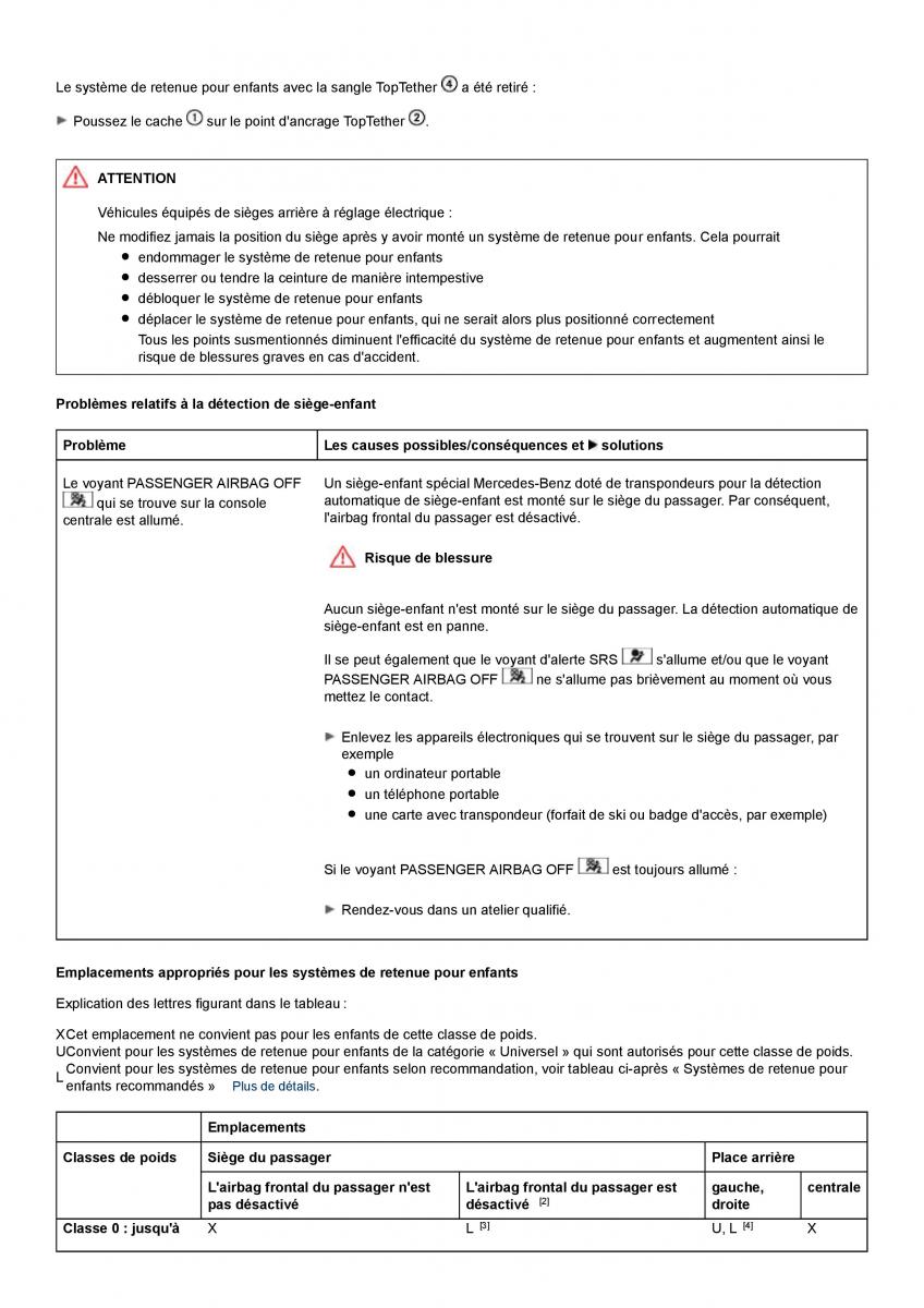 Mercedes Benz S class W221 manuel du proprietaire / page 40