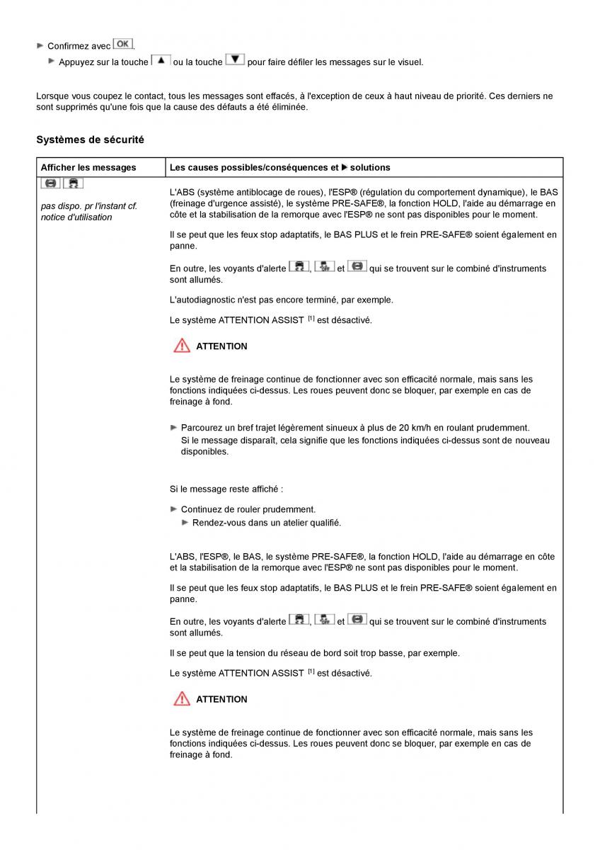 Mercedes Benz S class W221 manuel du proprietaire / page 435