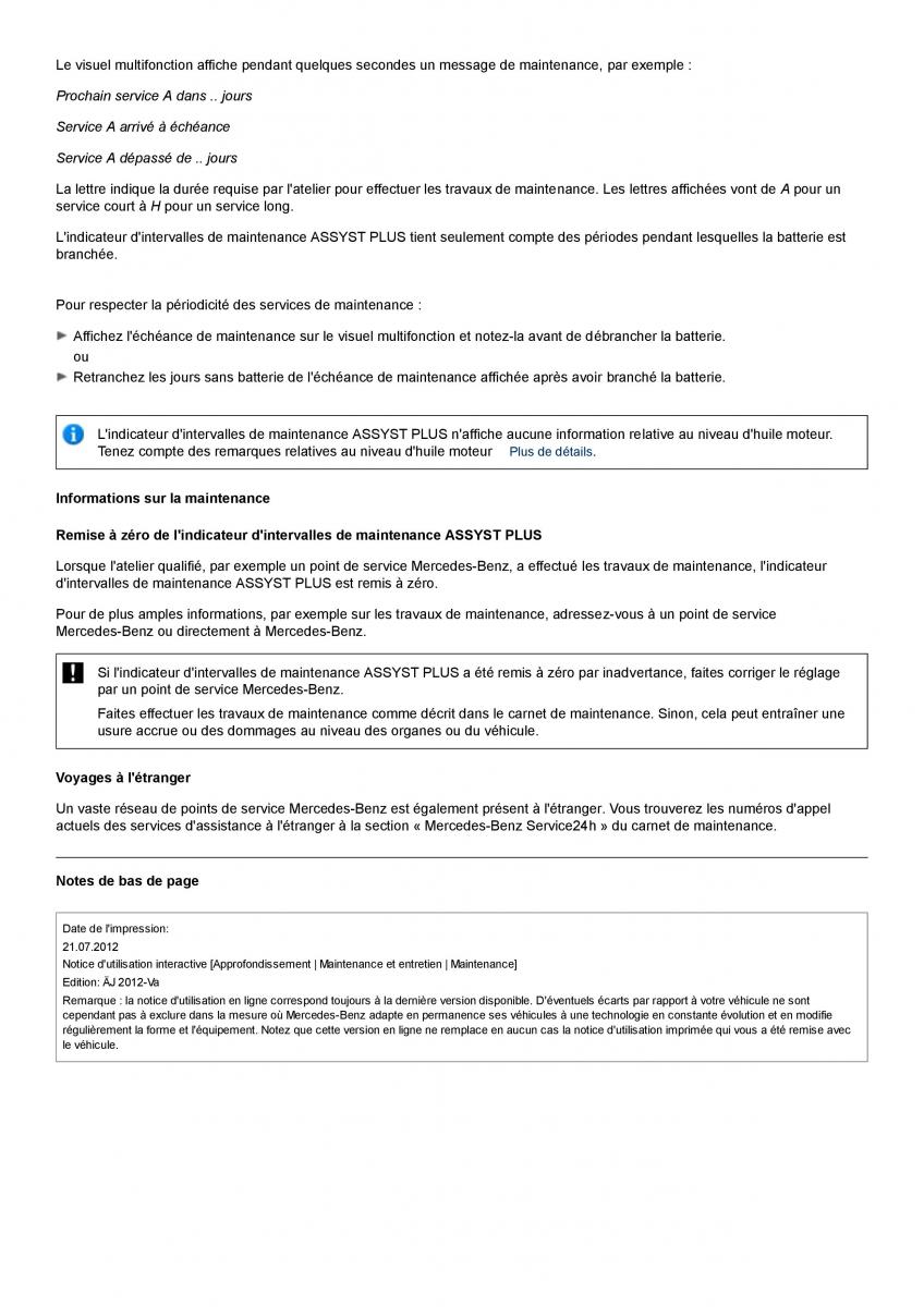 Mercedes Benz S class W221 manuel du proprietaire / page 503