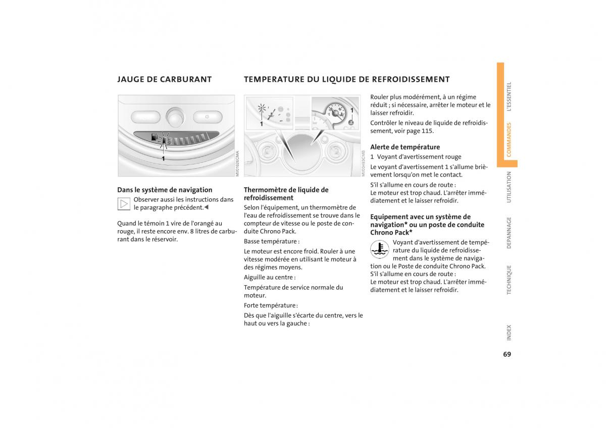 Mini One Cooper manuel du proprietaire / page 71