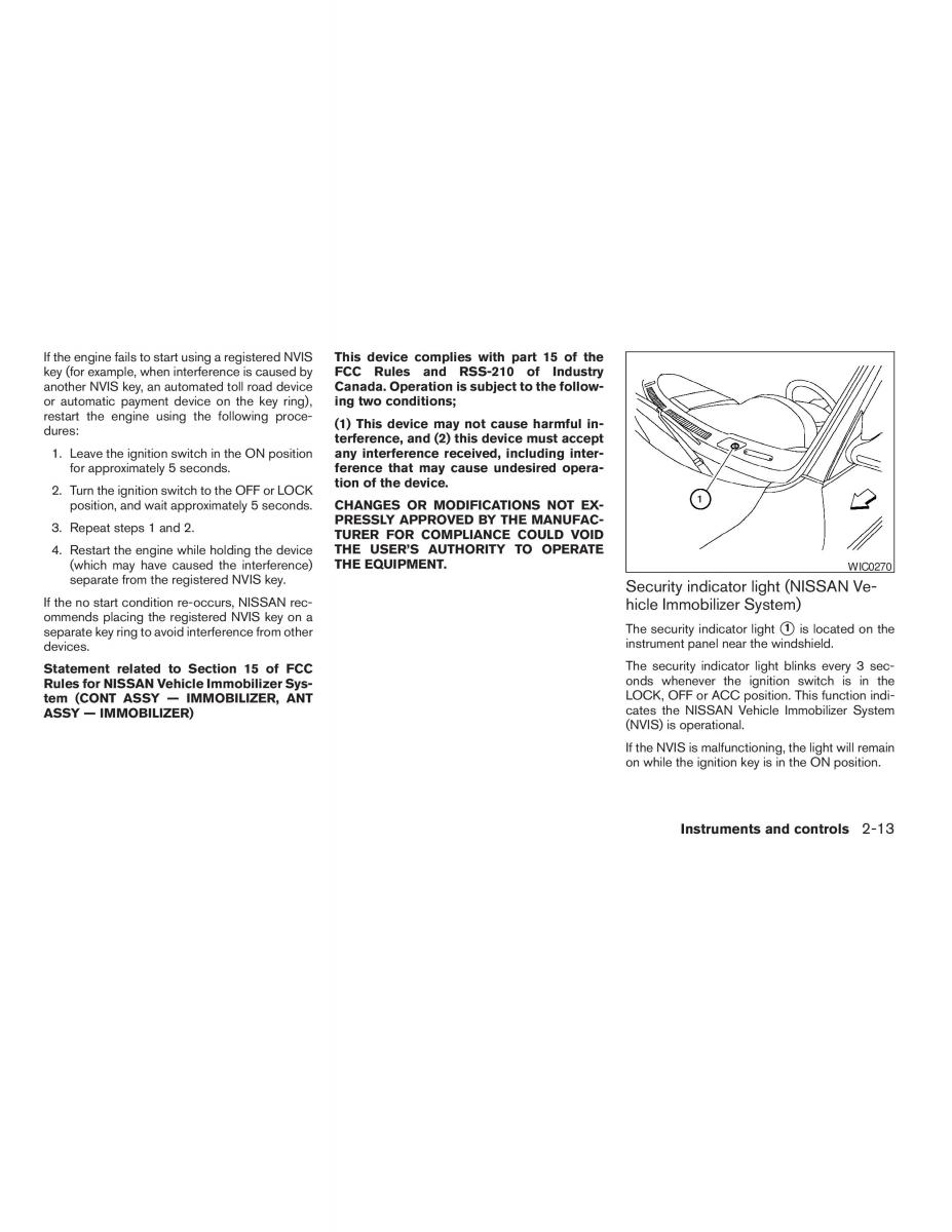 Nissan Altima L31 III 3 owners manual / page 61