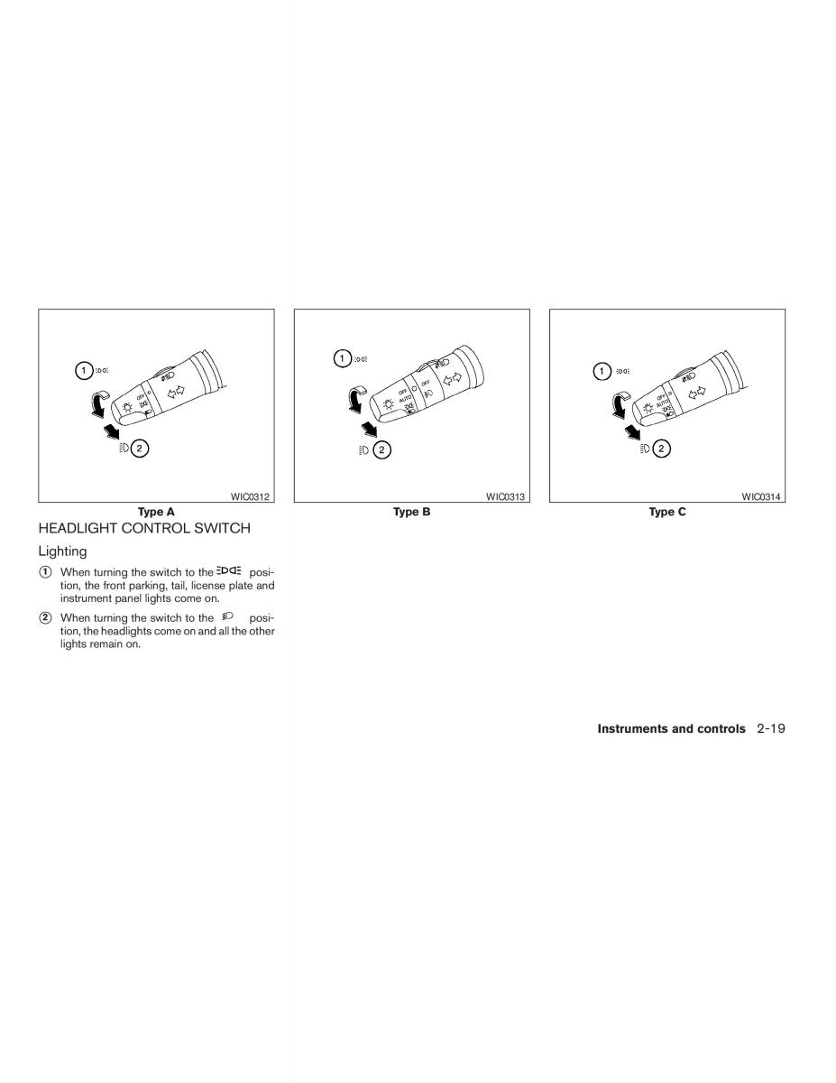 Nissan Altima L31 III 3 owners manual / page 67