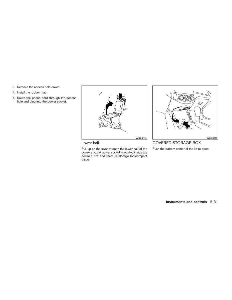 Nissan Altima L31 III 3 owners manual / page 79