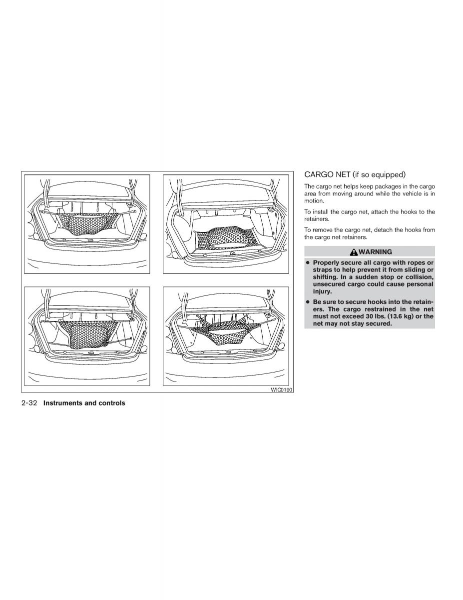 Nissan Altima L31 III 3 owners manual / page 80