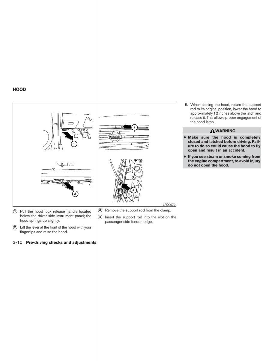 Nissan Altima L31 III 3 owners manual / page 100