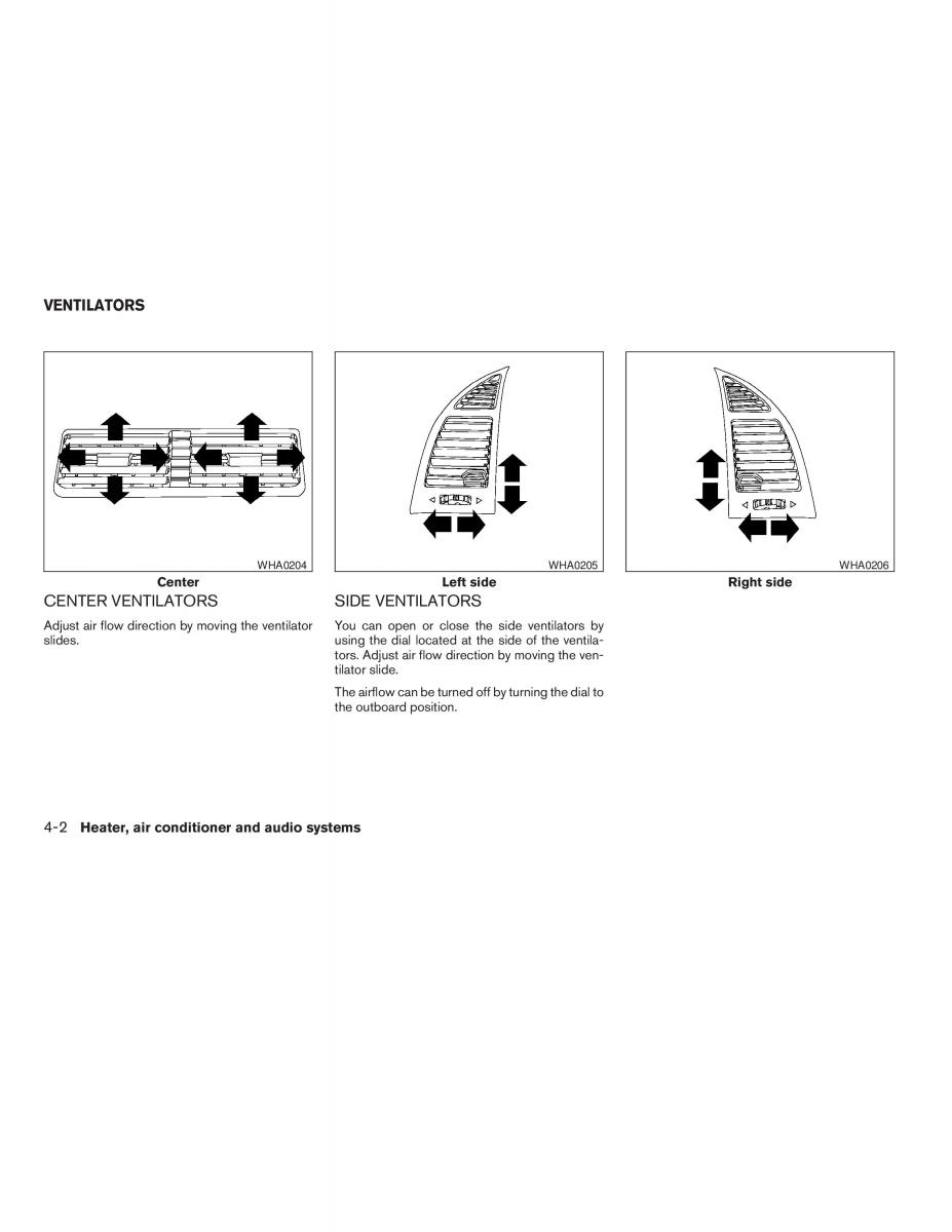 Nissan Altima L31 III 3 owners manual / page 110