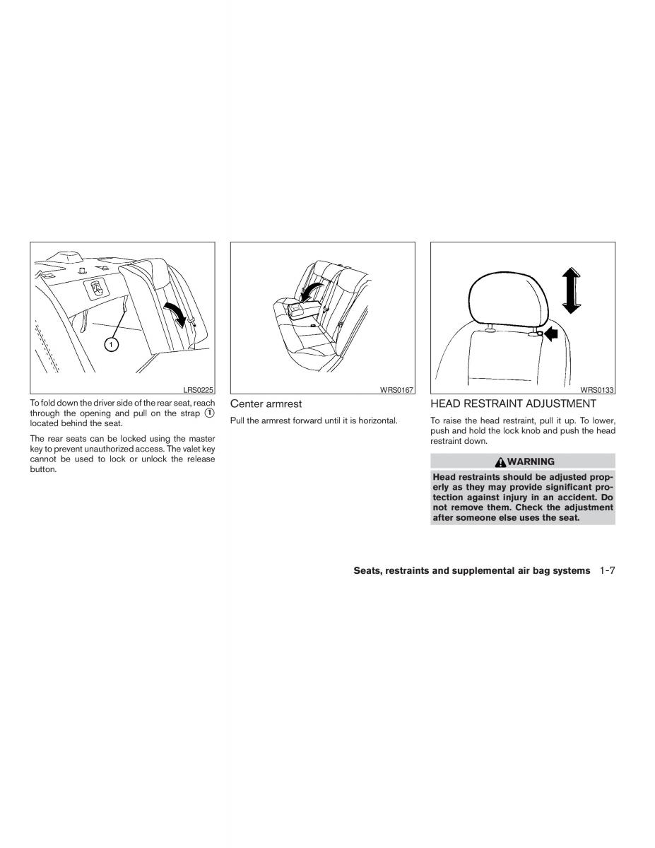 Nissan Altima L31 III 3 owners manual / page 13