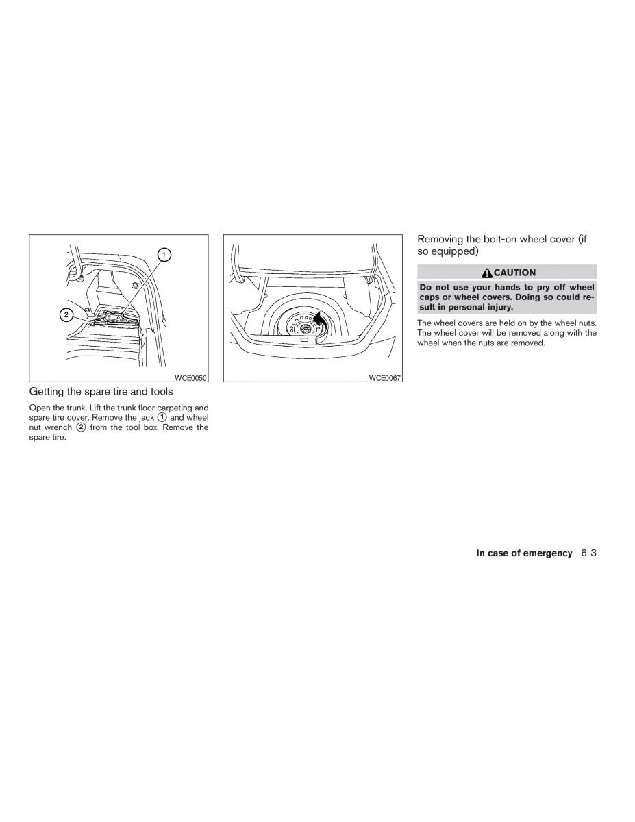 Nissan Altima L31 III 3 owners manual / page 161