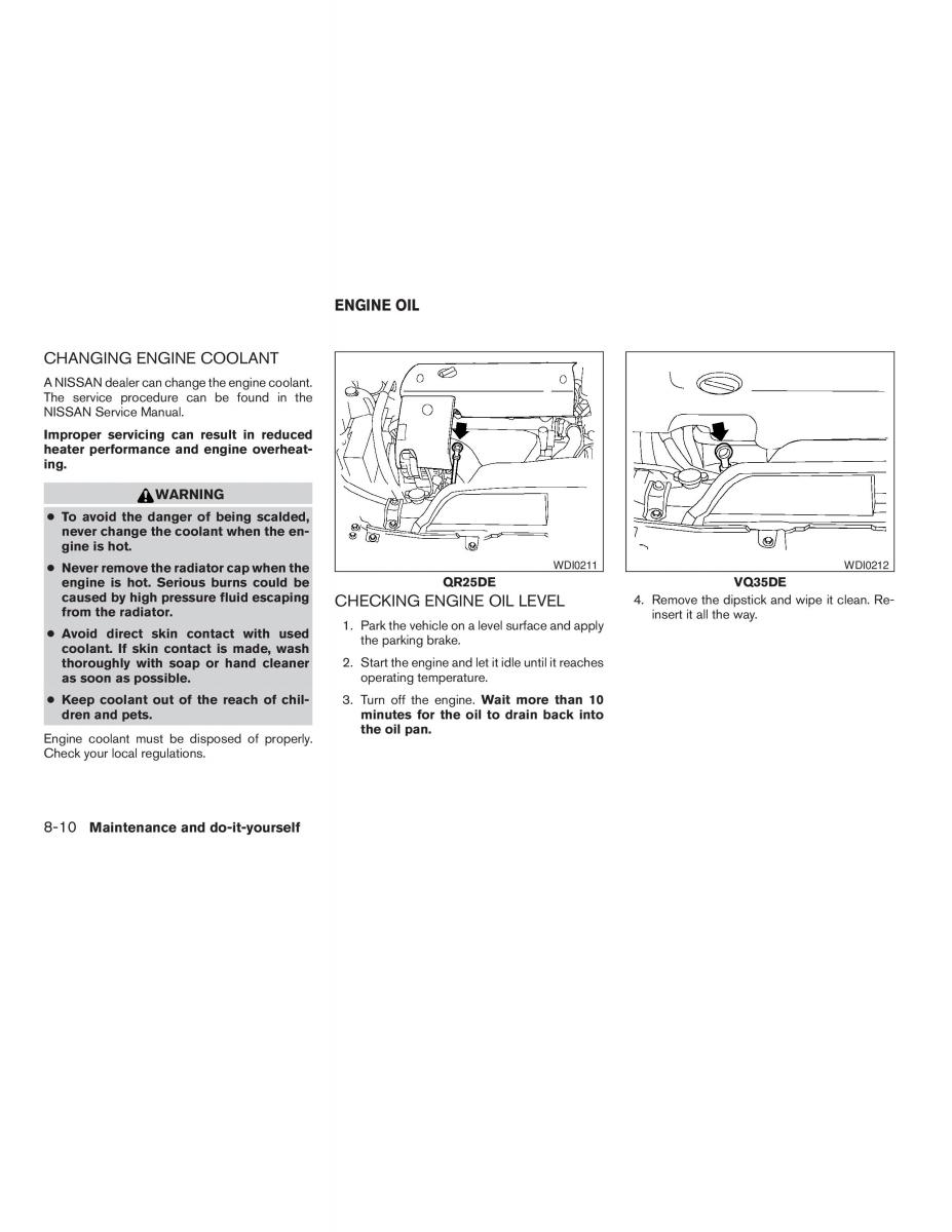 Nissan Altima L31 III 3 owners manual / page 186