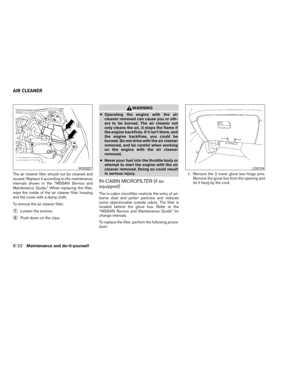 Nissan Altima L31 III 3 owners manual / page 198