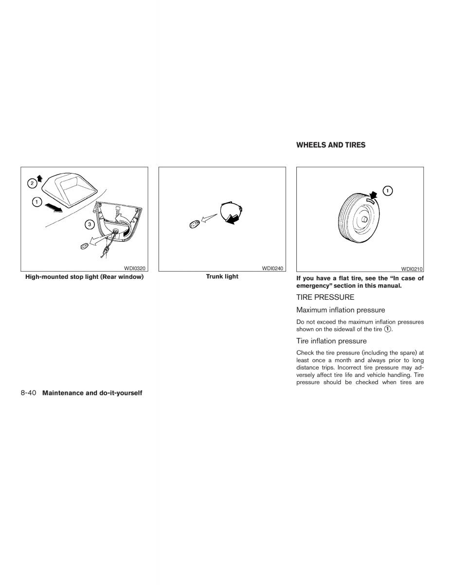 Nissan Altima L31 III 3 owners manual / page 216