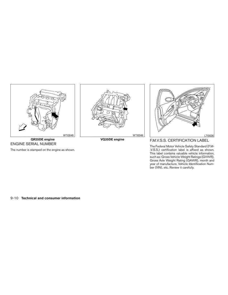 Nissan Altima L31 III 3 owners manual / page 232