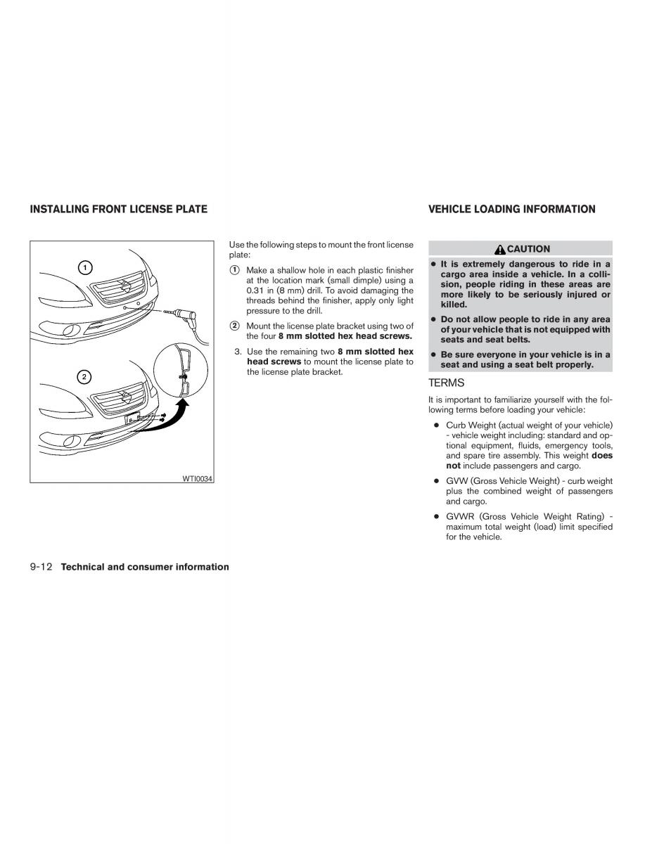 Nissan Altima L31 III 3 owners manual / page 234