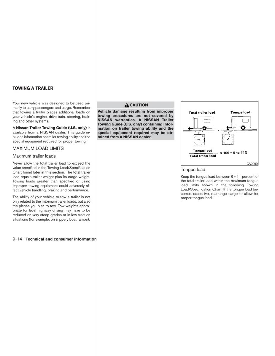 Nissan Altima L31 III 3 owners manual / page 236