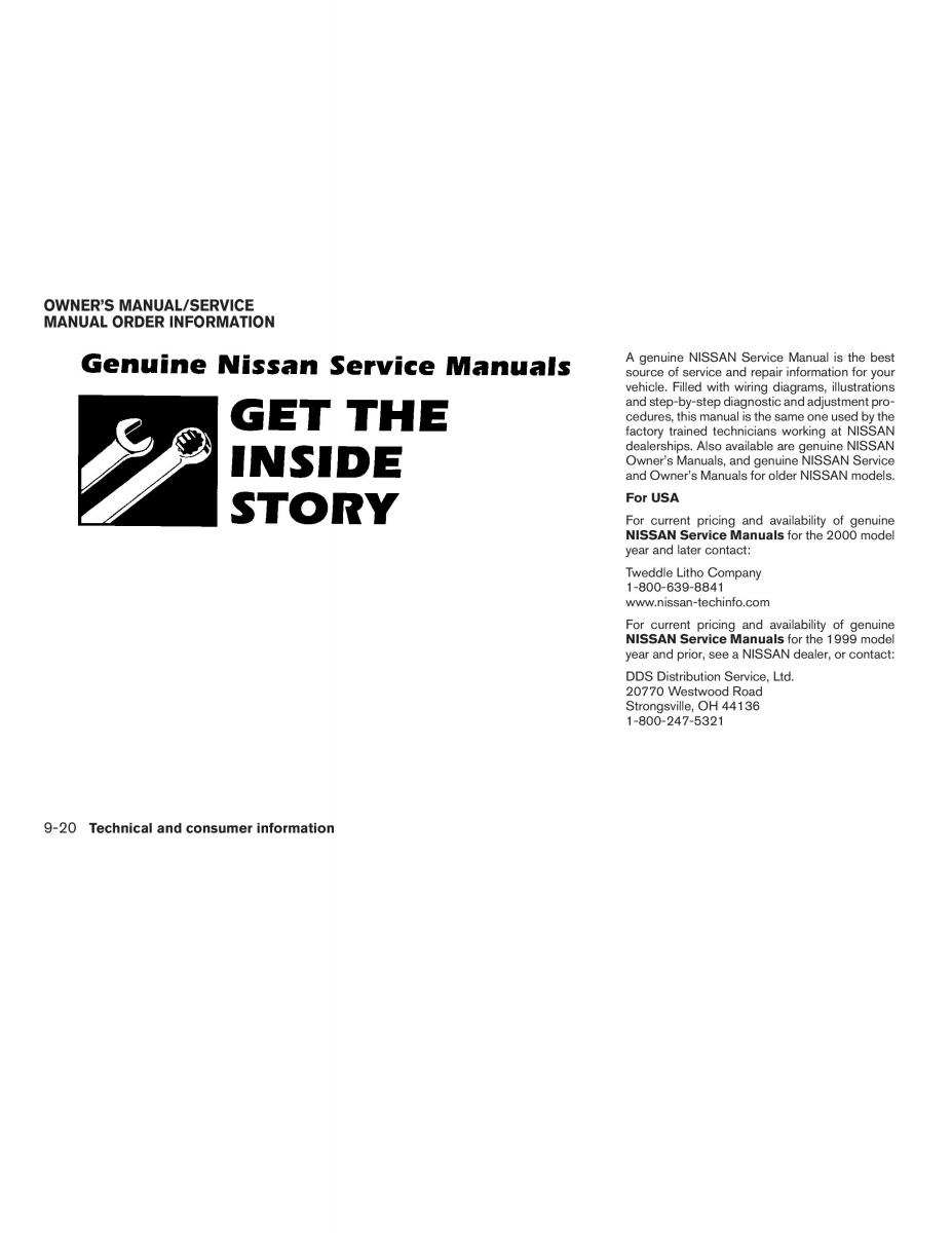 Nissan Altima L31 III 3 owners manual / page 242