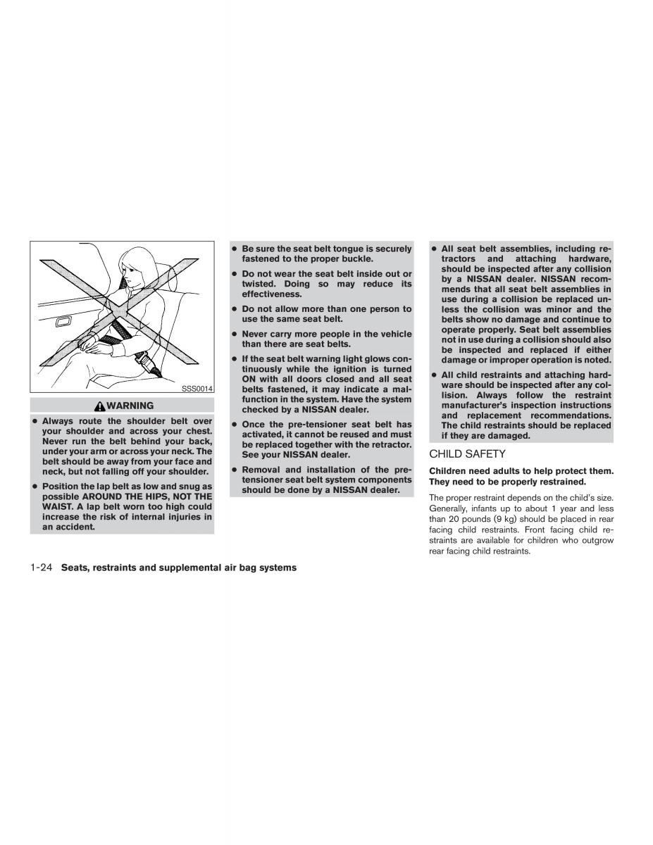 Nissan Altima L31 III 3 owners manual / page 30