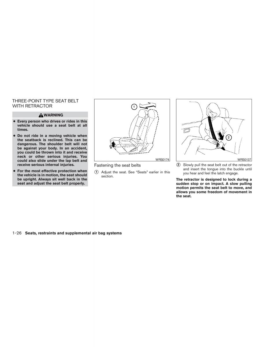 Nissan Altima L31 III 3 owners manual / page 32