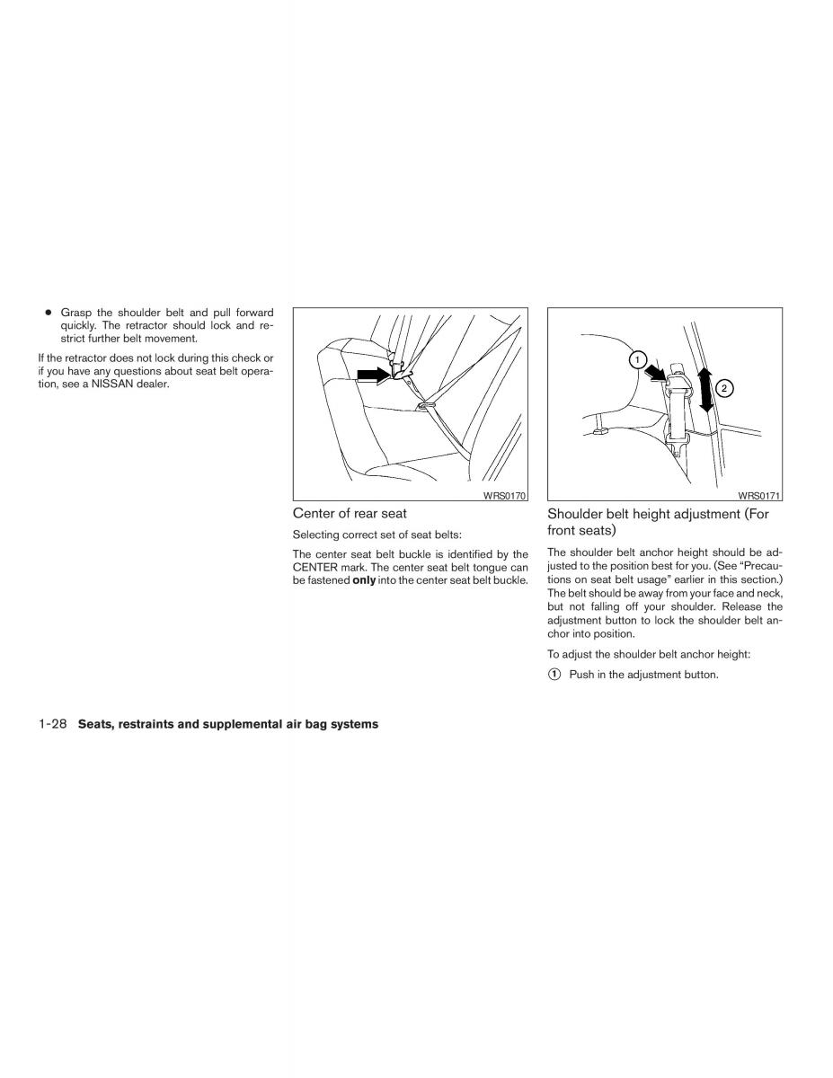 Nissan Altima L31 III 3 owners manual / page 34