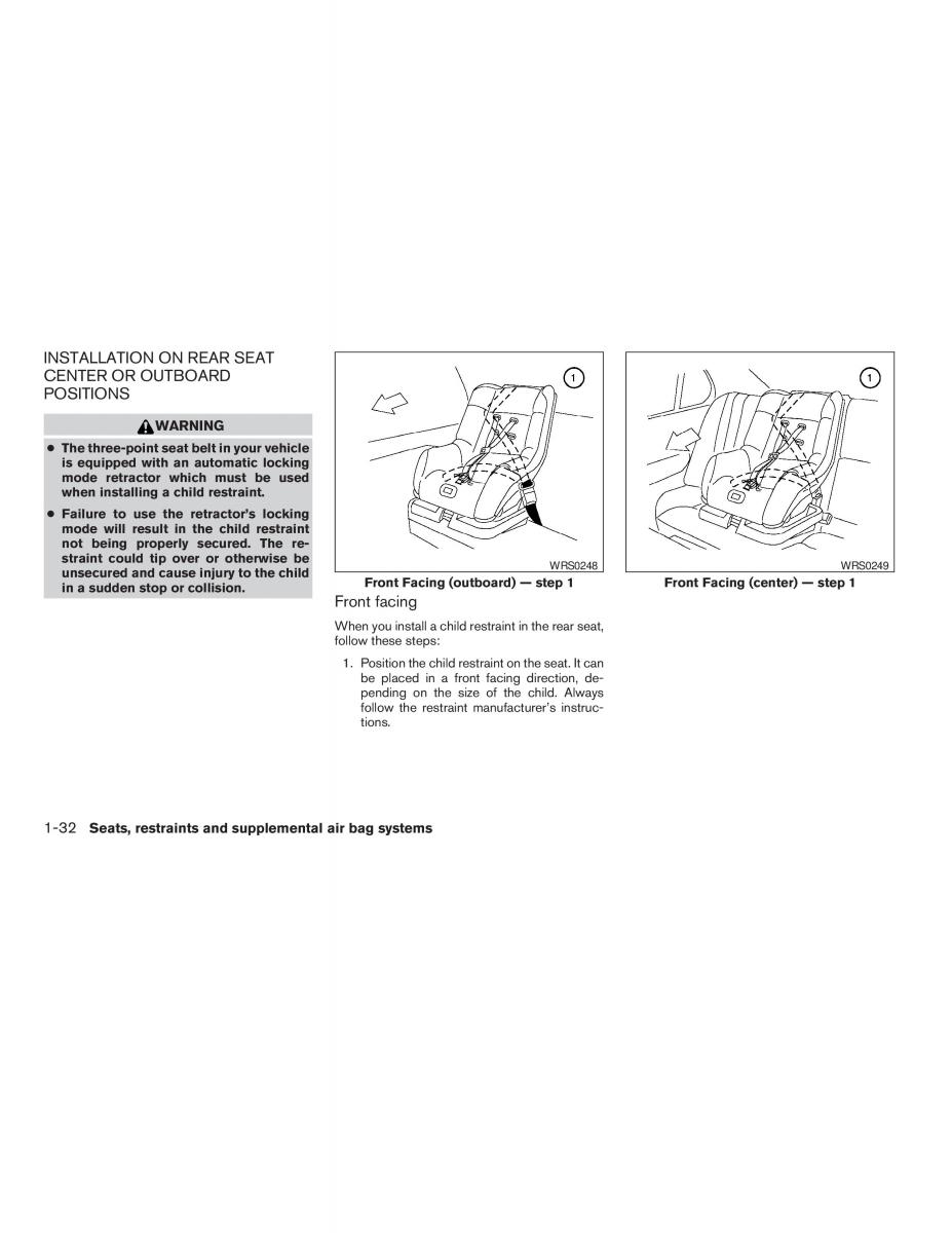 Nissan Altima L31 III 3 owners manual / page 38