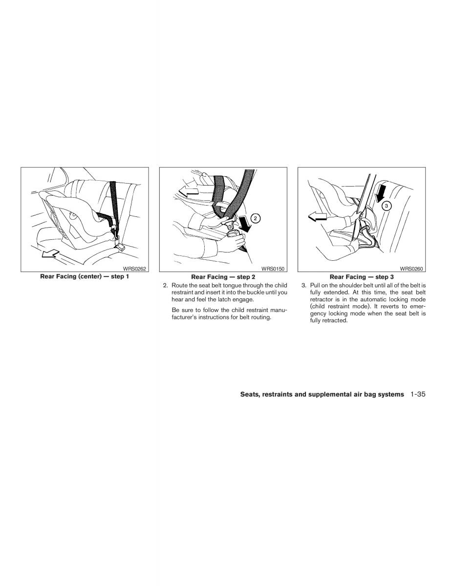 Nissan Altima L31 III 3 owners manual / page 41