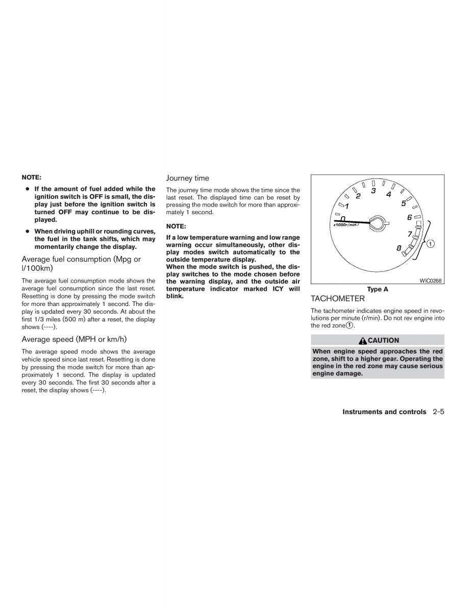 Nissan Altima L31 III 3 owners manual / page 53