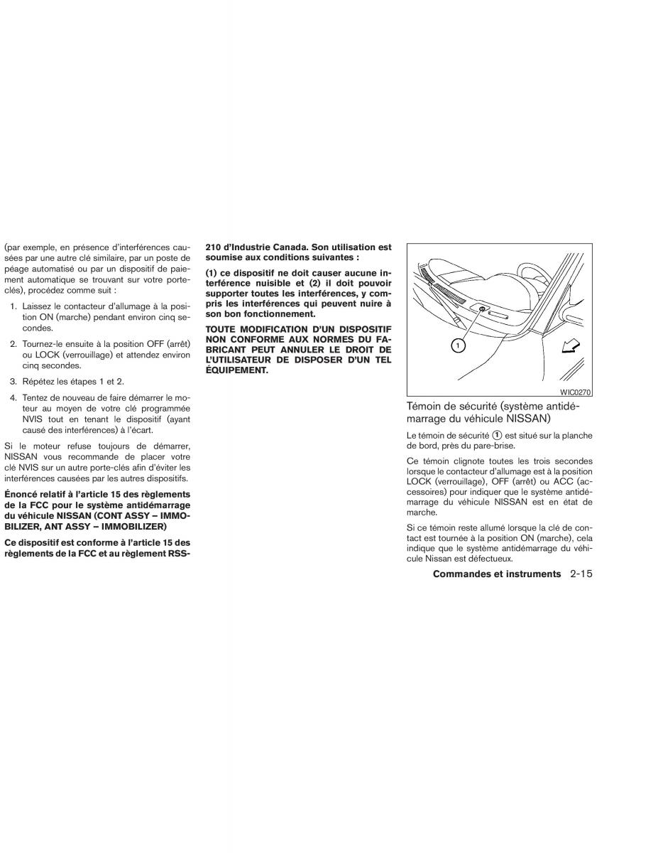 Nissan Altima L31 III 3 manuel du proprietaire / page 65