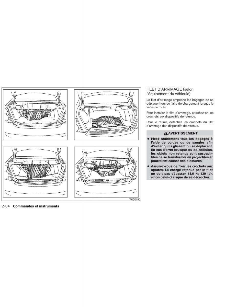 Nissan Altima L31 III 3 manuel du proprietaire / page 84