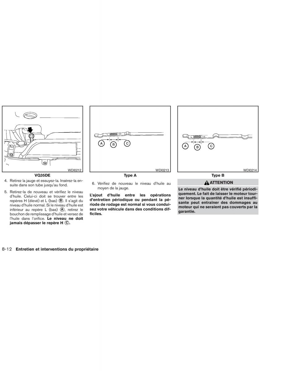 Nissan Altima L31 III 3 manuel du proprietaire / page 208