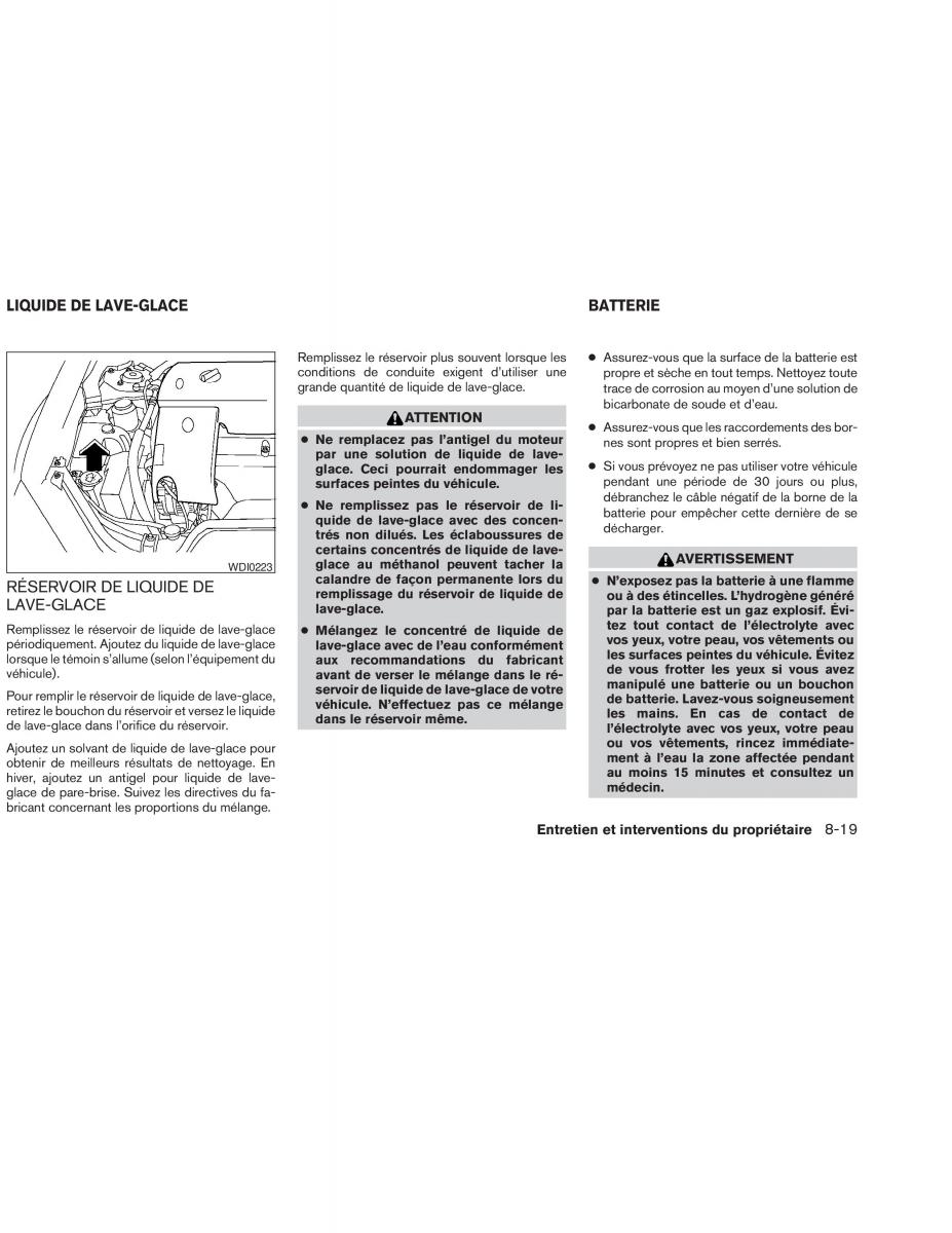 Nissan Altima L31 III 3 manuel du proprietaire / page 215