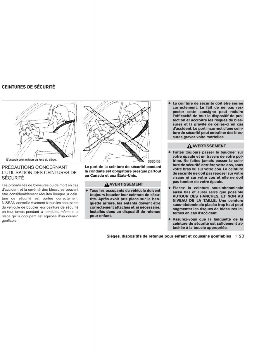 Nissan Altima L31 III 3 manuel du proprietaire / page 29