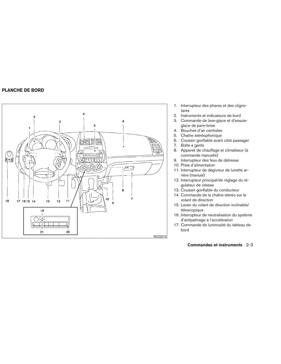 Nissan Altima L31 III 3 manuel du proprietaire / page 53