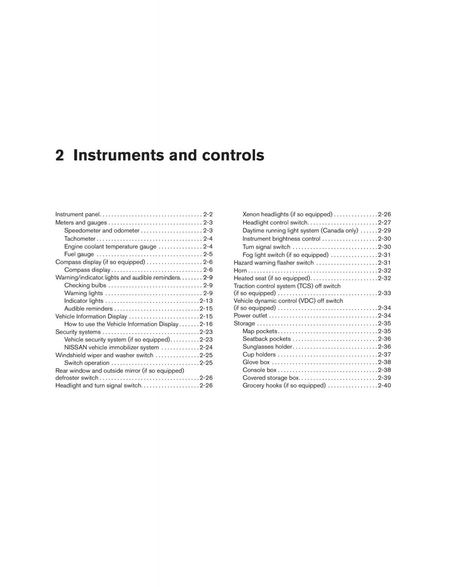 Nissan Altima L32 IV 4 owners manual / page 68