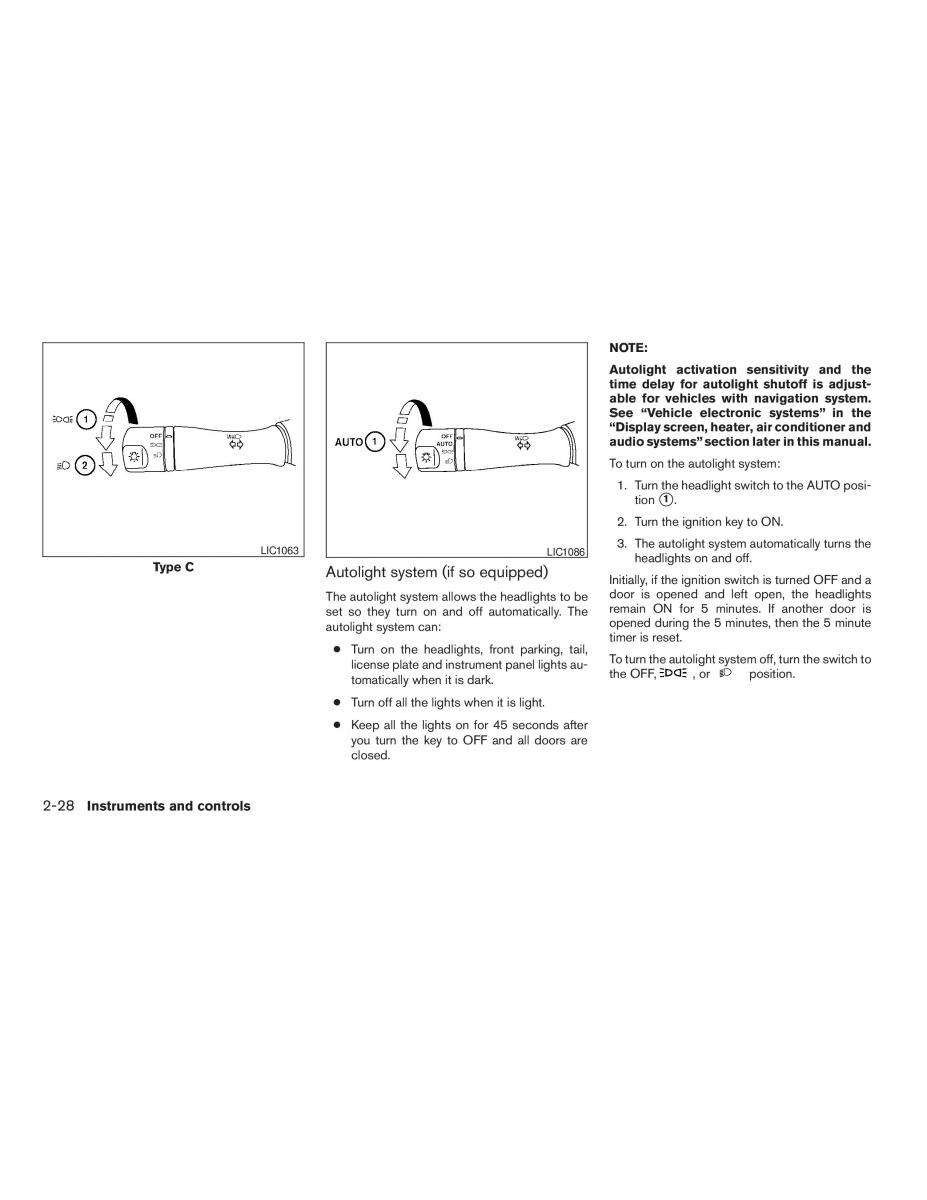 Nissan Altima L32 IV 4 owners manual / page 96