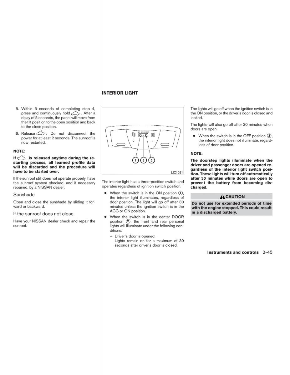 Nissan Altima L32 IV 4 owners manual / page 113