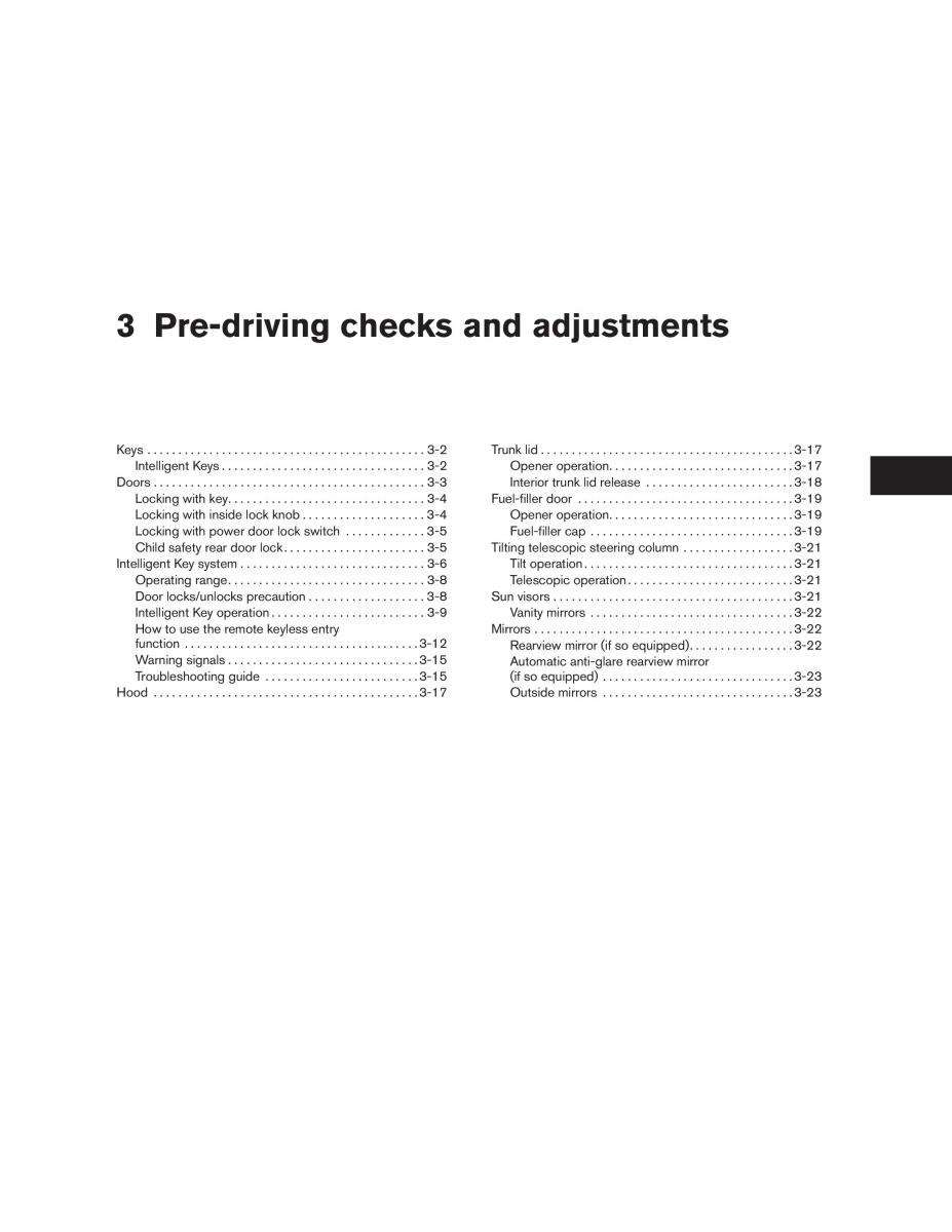 Nissan Altima L32 IV 4 owners manual / page 119