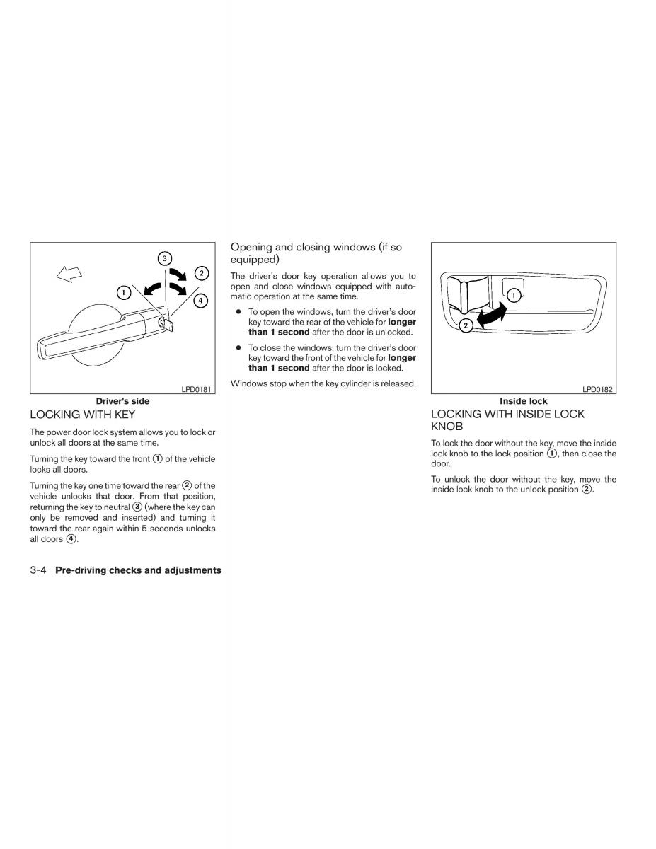 Nissan Altima L32 IV 4 owners manual / page 122