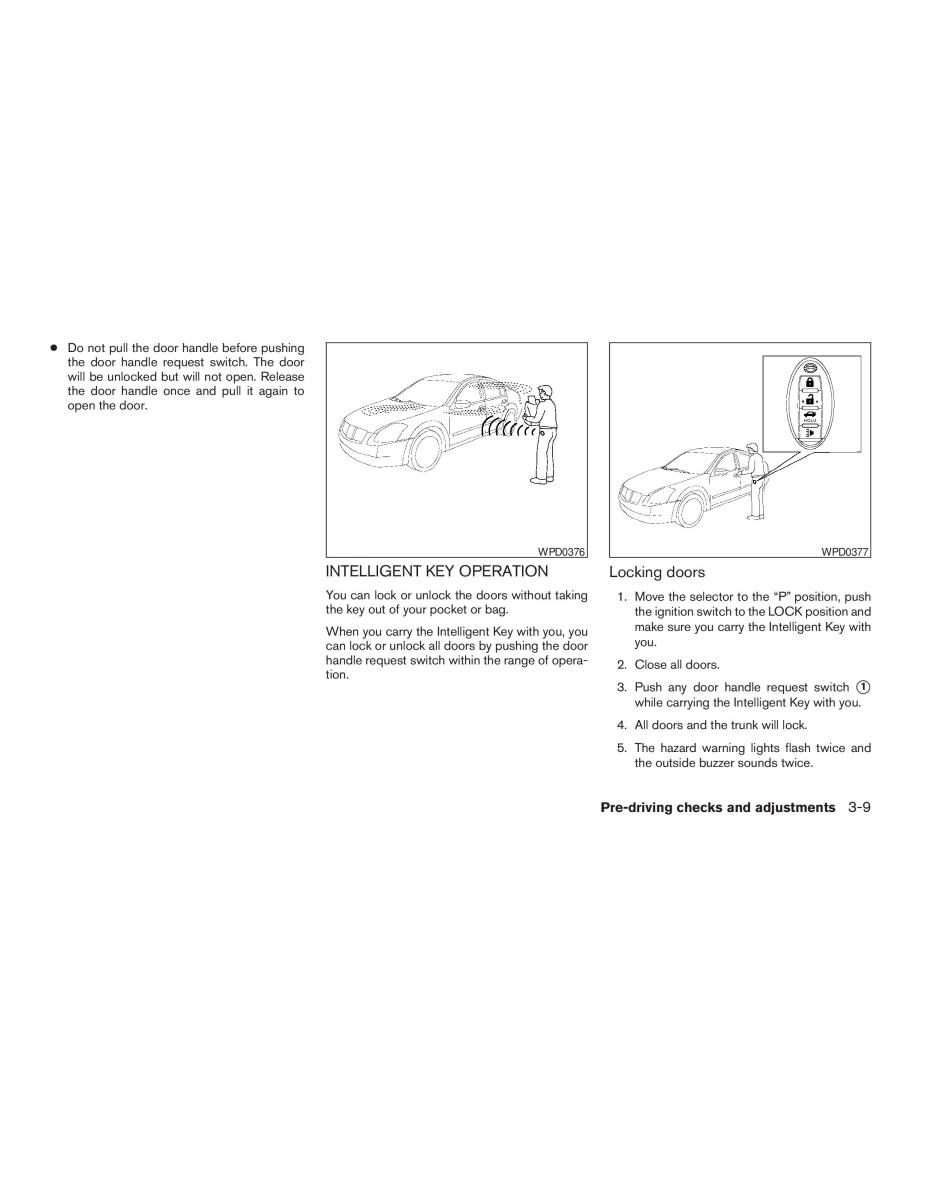 Nissan Altima L32 IV 4 owners manual / page 127