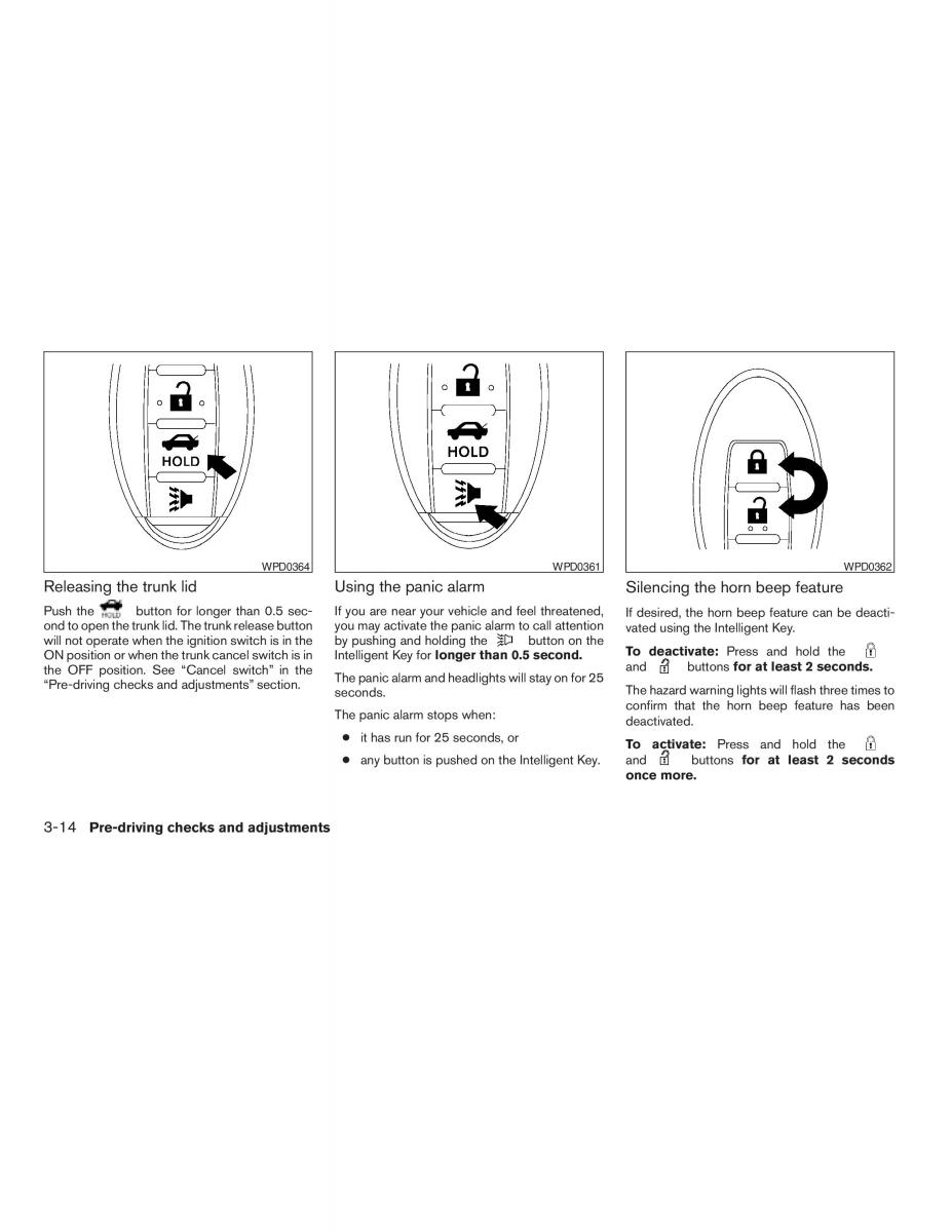 Nissan Altima L32 IV 4 owners manual / page 132