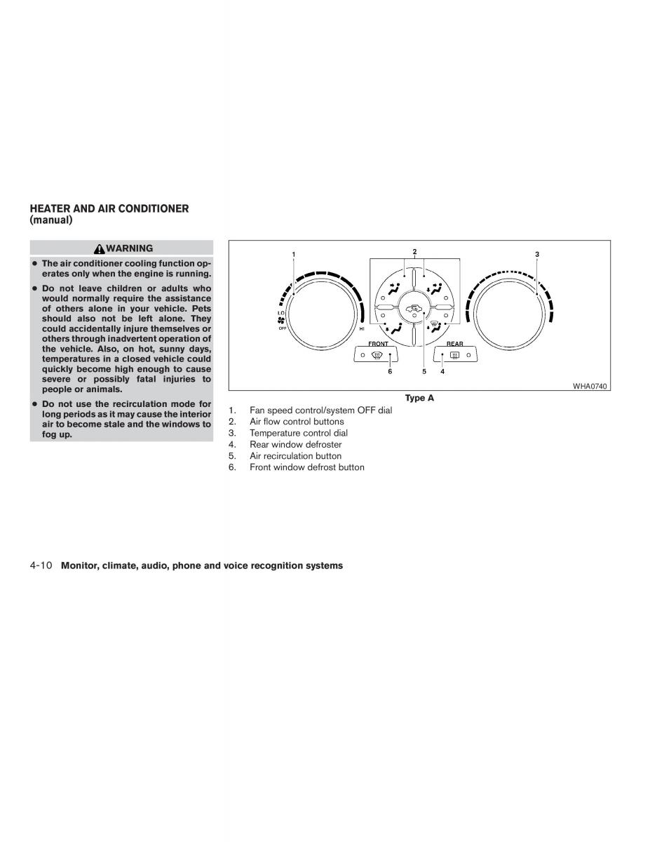 Nissan Altima L32 IV 4 owners manual / page 154